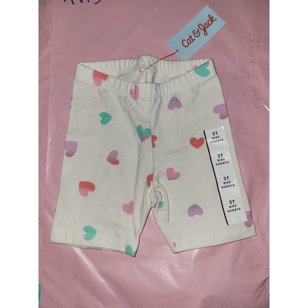 NWT 2t Heart Bike shorts